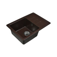 Кухонная мойка из искусственного гранита WISENT Кофе MW620-27/WGER013