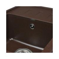 Кухонная мойка из искусственного гранита WISENT Кофе MW620-27/WGER013