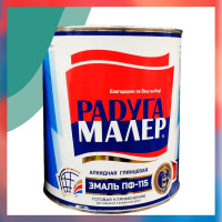 Краска быстросохнущая, атмосферостойкая Радугамалер ПФ-115 ГОСТ морская волна 0,9 кг 4650001273130