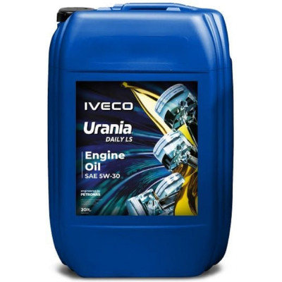 Моторное масло Petronas URANIA DAILY LS синтетическое, 5W30, 20 л 71521RH1EU