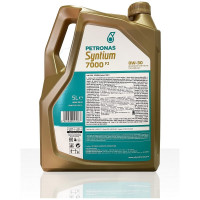 Синтетическое моторное масло Petronas SYNTIUM 7000 FJ, 0W30, 5л 70670M12EU
