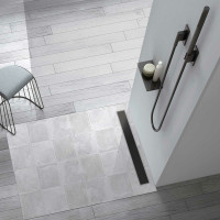 Душевой лоток VINCEA SAY OPTIMA 70 см, матовый черный SAY.601.70.B.M.S.DUZ