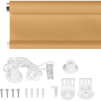 Рулонная штора PRAKTO Easy 120x160 см, бежевый 8316775