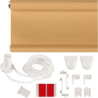 Рулонная штора PRAKTO Easy 70x160 см, бежевый 8316737