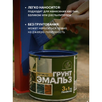 Грунт-эмаль 3 в 1 Радугамалер синяя 0,9 кг 4650001276094