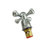Кран-букса GRIALE dk117 металл/керамика 1/2" с маховиком (1 шт для холодной воды) DK117Мах