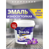 Краска акриловая универсальная Радугамалер красная 0,9 кг 4630018081638