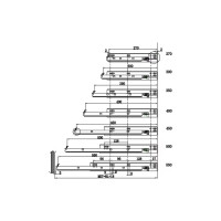 Направляющие Wurth ECOSLID 30 кг FE SFTCL 300 мм 0684250753 0684250753961 10