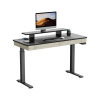 Стол для компьютера EUREKA электрическая регулировка по высоте, 2 ящика ERK-ED-I55-OG