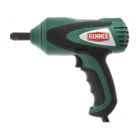 Ударный гайковерт Hammer flex 12в 380нм автомобильный в кейсе GWT380A 680342