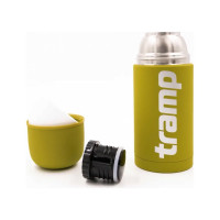 Термос Tramp Soft Touch 0.75 л, оливковый TRC-1083