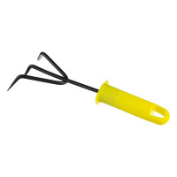 Набор садового инвентаря INBLOOM 21 см совок, рыхлитель, корнеудалитель, металл с пластиковой ручкой 181-014