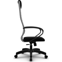 Кресло МЕТТА su-b-10, подлокотники 130, основание 001, светло-серый z312468632