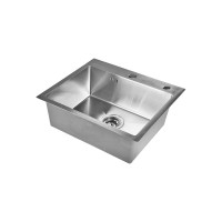 Комплект кухонная мойка из нержавеющей стали WISENT ws37050 (70x50 см) с дозатором WS37050/WGER013/W405A