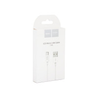 Usb кабель Hoco x23 skilled microusb, 2.4а, 1м, tpe, белый 0L-00040958