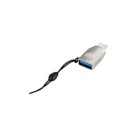 Otg адаптер Hoco ua9 type-c на usb (серый) 0L-00040867