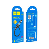 Usb кабель Hoco x52 sereno type-c, 3а, магнитный, 1м, pvc, черный 0L-00049867