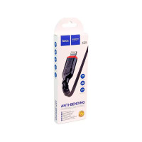 Usb кабель Hoco x59 victory lightning 8-pin, 2.4а, 1м, нейлон, черный 0L-00050611
