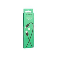Usb кабель Borofone bx19 benefit lightning 8-pin, 2.4a, 1м, pvc, черный 0L-00043144