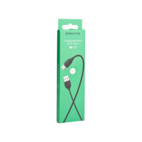 Usb кабель Borofone bx19 benefit type-c, 3a, 1м, pvc, черный 0L-00043148