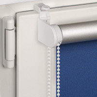 Рулонная штора PRAKTO BLACKOUT SILVER 95x160 см, синий 9403219757