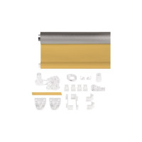 Рулонная штора PRAKTO BLACKOUT SILVER 85x160 см, медовый 9403219771