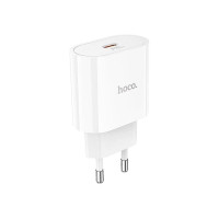 Сетевое зарядное устройство Hoco c94a metro 1xusb-c, 3а, pd20w, (белый) коробка, 6931474762177