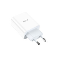 Сетевое зарядное устройство Hoco c97a 1xusb qc3.0, 1xusb-с pd20w (белый) 0L-00056008