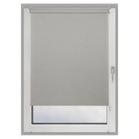 Рулонная штора PRAKTO SCREEN (5%) 75x160 см, серая 9403219143