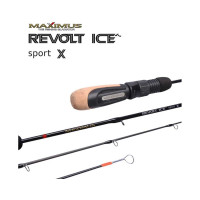 Зимняя удочка Maximus REVOLT ICE SPORT X 302H 0.75 м, до 50 г MIRRISX302H