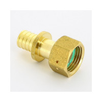 Аксиальная муфта Uni-Fitt-В 16x1/2" с накидной гайкой, плоской прокладкой 754G6200