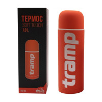 Термос Tramp Soft Touch 1 л, оранжевый TRC-1094