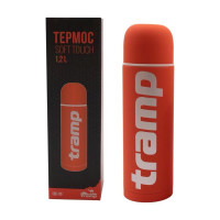 Термос Tramp Soft Touch 1.2 л, оранжевый TRC-1101