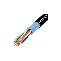 Кабель Ripo Ftp4, cat5e, 24awg, cu outdoor 100м 001-122014/100
