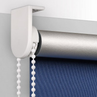 Рулонная штора PRAKTO BLACKOUT SILVER 95x160 см, синий 9403219757