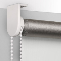 Рулонная штора PRAKTO BLACKOUT SILVER 95x160 см, белый 9403219729
