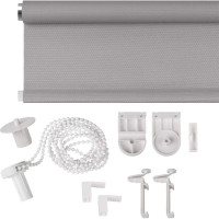 Рулонная штора PRAKTO JUTA 55x160 см, серый 9403218152
