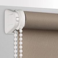 Рулонная штора PRAKTO SHANTUNG 95x160 см, капучино 9403218650