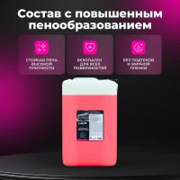 Автошампунь для бесконтактной мойки Color 20 кг LAVR Ln2335