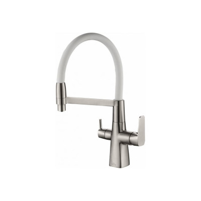 Смеситель для кухонной мойки ZorG Steel Hammer SH 818-8 CR