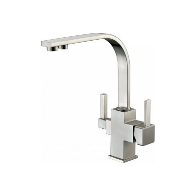 Смеситель ZorG Sanitary ZR 332 YF NICKEL