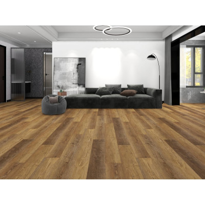 FLOORWOOD SPC Quantum 0,5/43 4V (1220x228x5 мм) c подложкой Дуб Томсон / Thomson Oak (2,23 кв.м) 8804