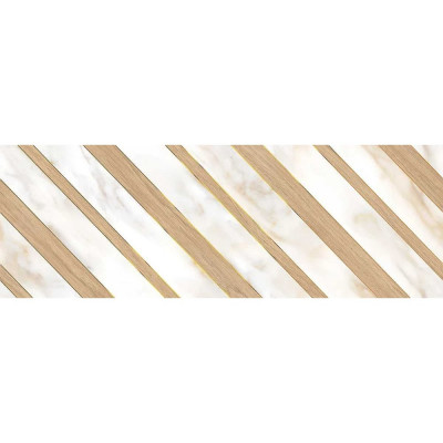 Декор Eletto Ceramica 24.2x70 см calacatta oro chevron 587882001