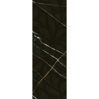 Декор Eletto Ceramica 24.2x70 см black and gold struttura 588112002