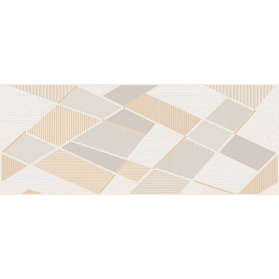 Декор Azori Ceramica sonnet beige geometria, 20.1x50.5 см 587892002