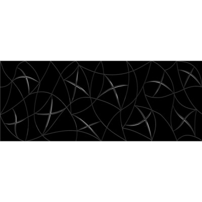 Декор Azori Ceramica vela nero stella, 20.1x50.5 см 587112002