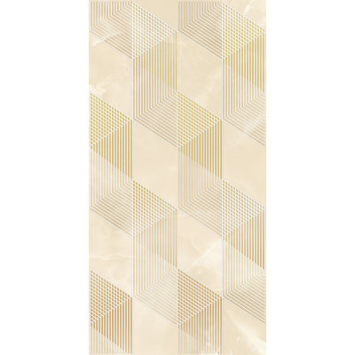 Декор Azori Ceramica opale beige geometria, 31.5x63 см 589032001