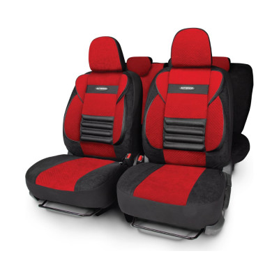 Авточехлы AUTOPROFI Comfort COMBO CMB-1105 BK/RD