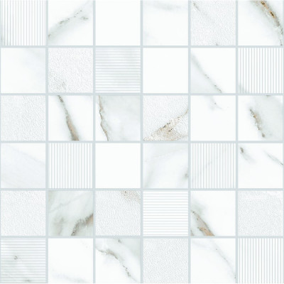 Мозаика Eletto Ceramica 30x30 calacatta grey mosaic 588143004