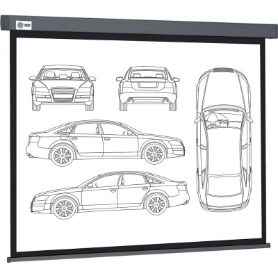 Настенно-потолочный рулонный экран Cactus Wallscreen CS-PSW-168x299-SG 1678318